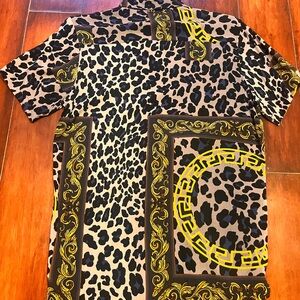 Fashion Nova leopard print shirt